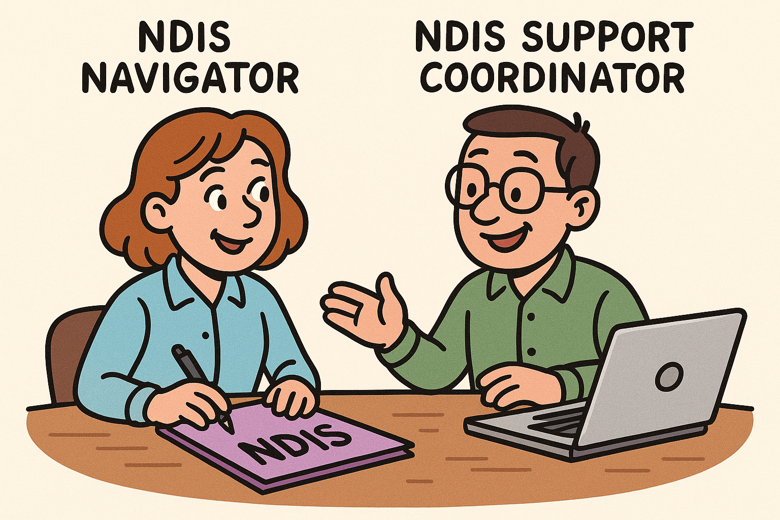 Navigators and their role alongside Support Coordinators
