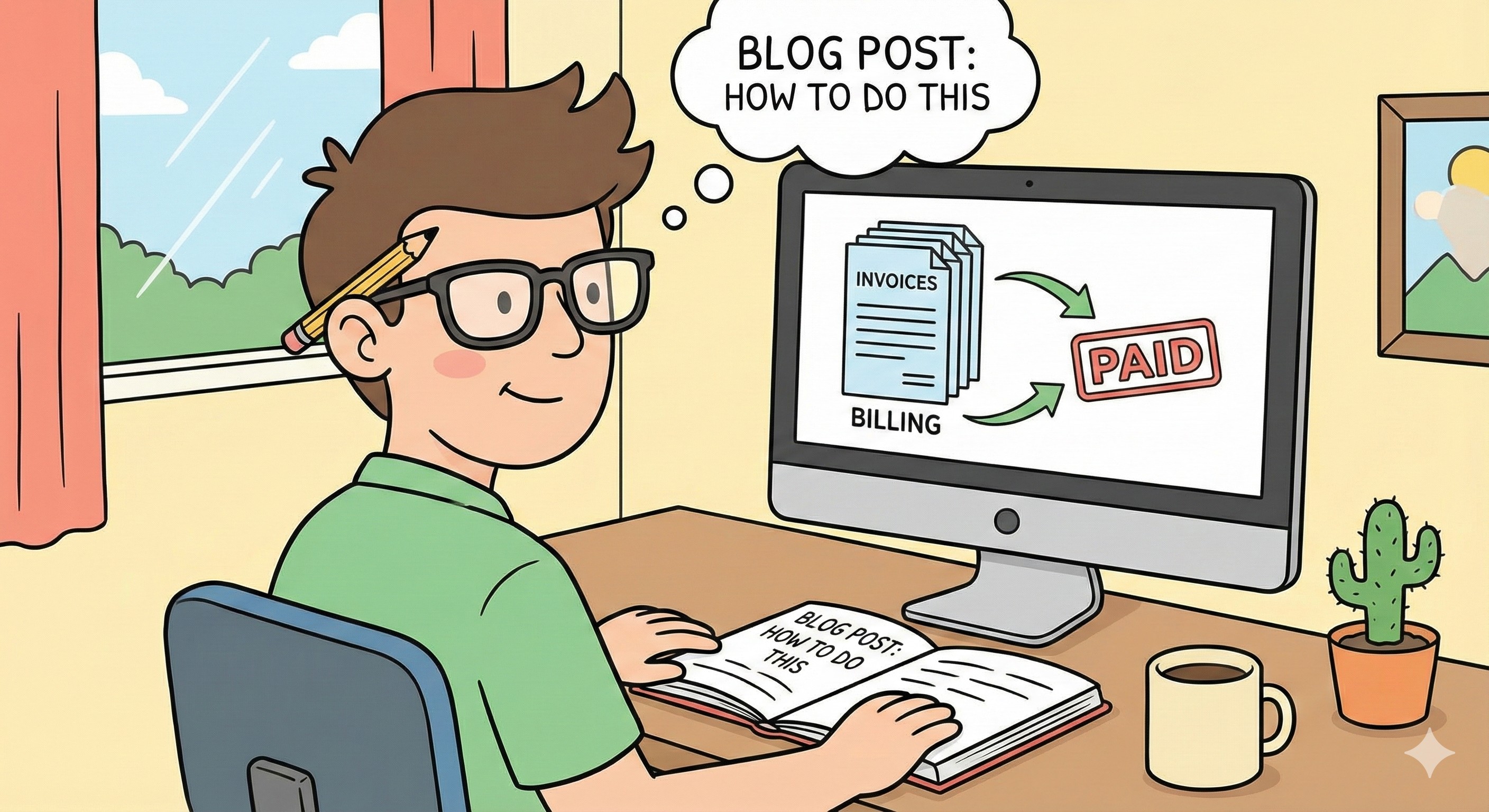 Guide with example on how to invoice Made To Help 