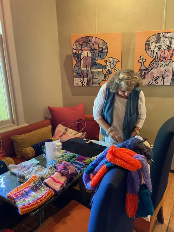 Great use of NDIS community access donating home made clothing to the homeless - Image 2