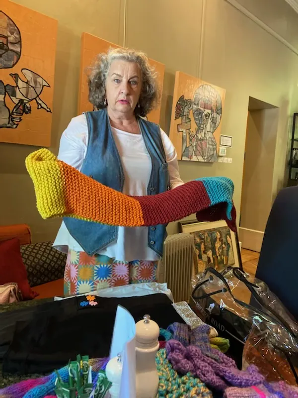 Great use of NDIS community access donating home made clothing to the homeless - Image 5