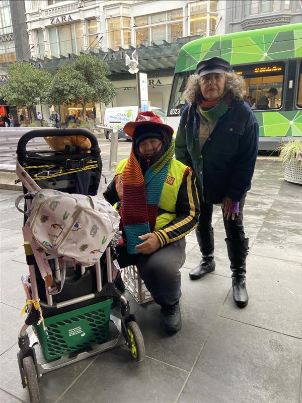 Great use of NDIS community access donating home made clothing to the homeless - Image 11